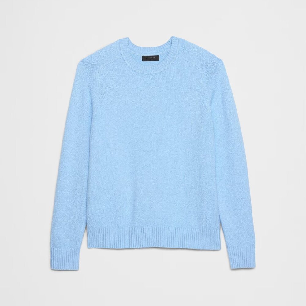 Banana Republic Men's Large Light Blue Crewneck sweater - New with Tags